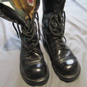 Mens Vtg Double H / HH Leather Jump Boots Sz 6.5